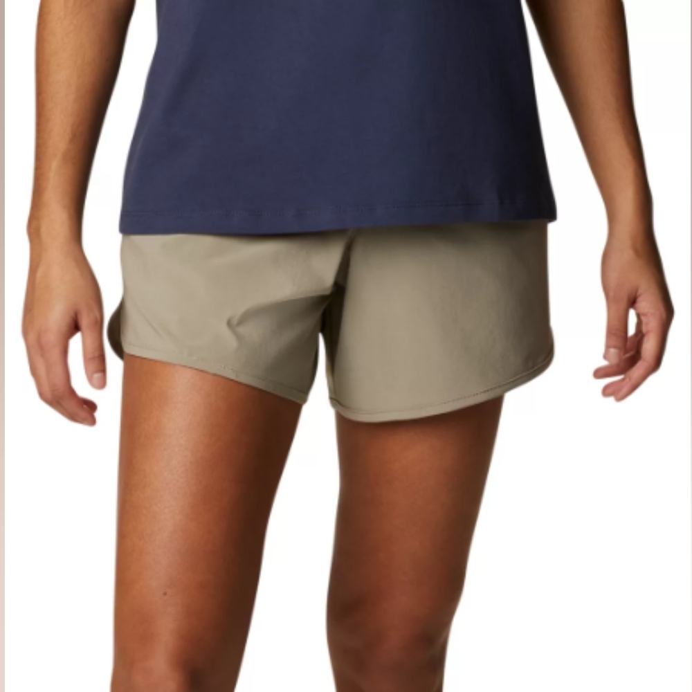 COLUMBIA Bogata Bay Stretch Shorts - Tan - Size Large (NWT) - Picture 1 of 9